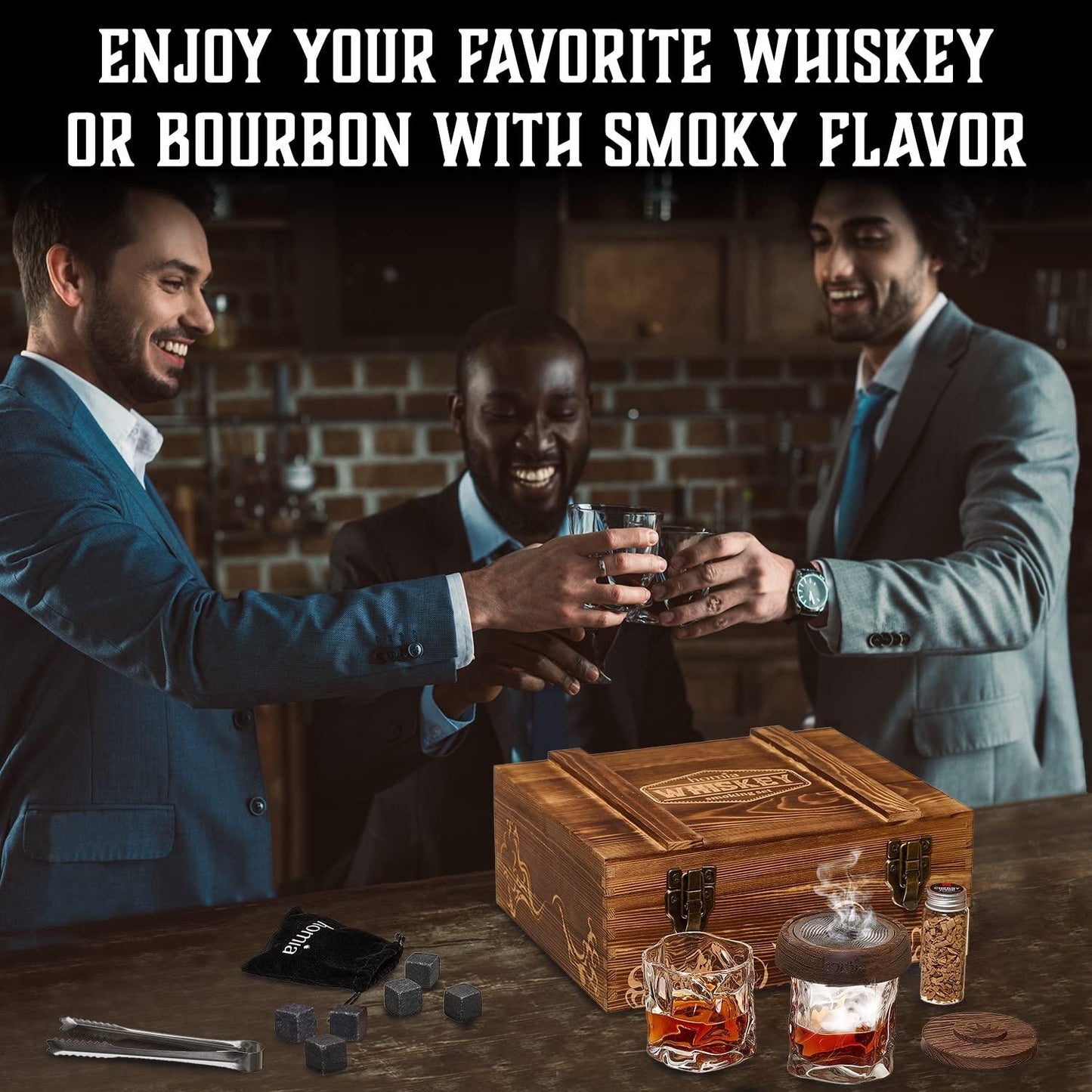 Smoked Whiskey Gift Set