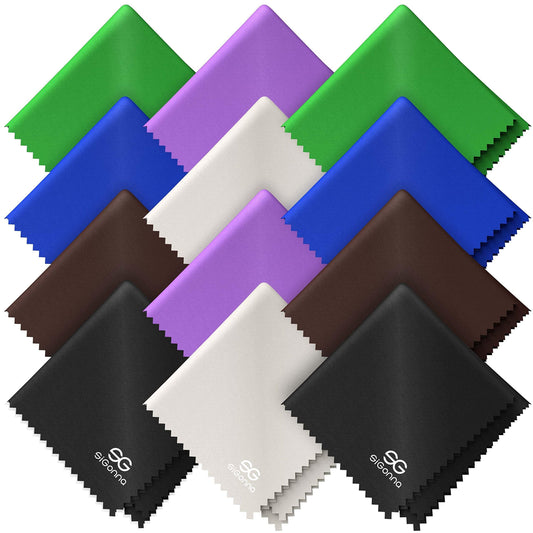 Microfiber Eyeglass Cleaning Cloths 12pc.