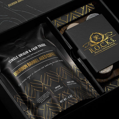 The Gourmet Set - ROCKS x Bourbon Barrel Aged Coffee