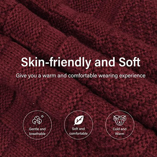 Unisex Fleece Hat & Scarf Set