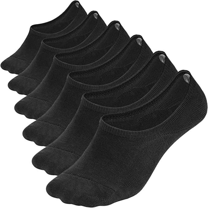 Cotton No Show Socks for Men