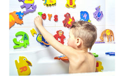 100% Non Toxic Foam Bath Toys   Premium Educational Floating Bathtub