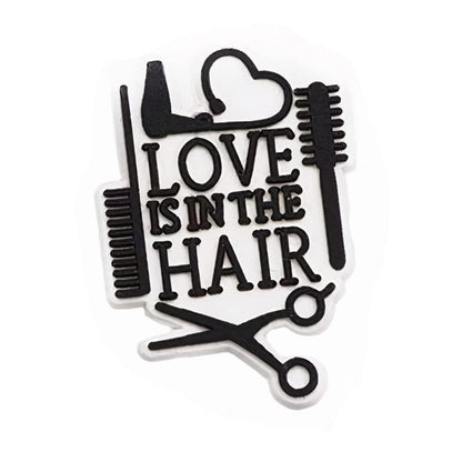 Hair Stylist Croc Charms – 8pcs Set