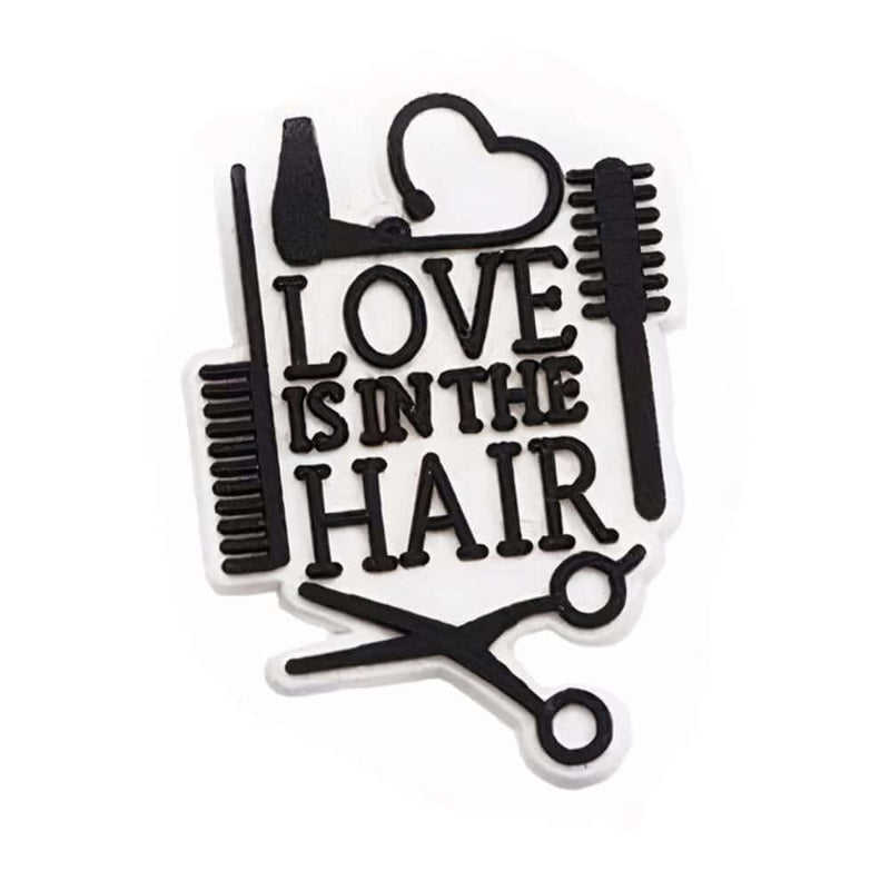 Hair Stylist Croc Charms