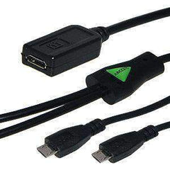 Amzer® Convert Micro USB to Dual Micro USB Twin Y Splitter Charging