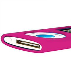 AMZER Étui en silicone Jelly Skin pour iPod Nano 5e génération - Rose vif