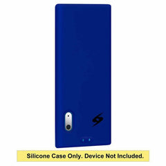 AMZER Étui en silicone Jelly Skin pour iPod Nano 5e génération - Bleu