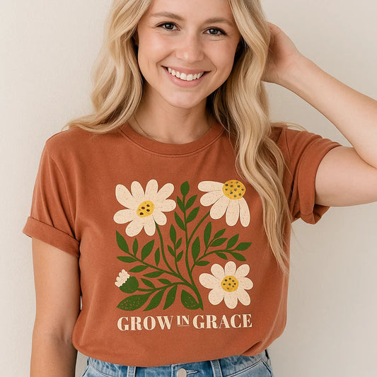 Grow in Grace Tee