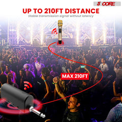 5Core Wireless Microphone Pair