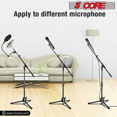 5Core Tripod Mic Stand Heavy Duty Adjustable Holder Floor Microphone