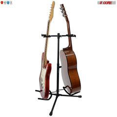 5Core Guitar Stand Floor Tripod  Portable Adjustable Multi Guitars