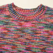 Multicolor Knit Crewneck Sweater