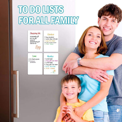 Magnetic Dry Erase Whiteboard – Wall-Mount or Desktop