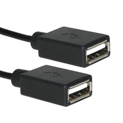 Câble adaptateur de cordon d'alimentation répartiteur USB 2.0 A mâle vers double USB femelle Y