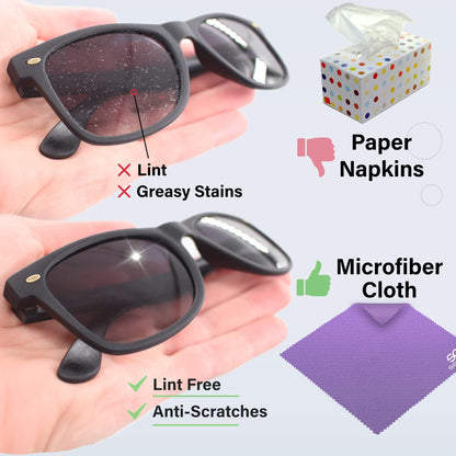 Microfiber Eyeglass Cleaning Cloths 12pc.