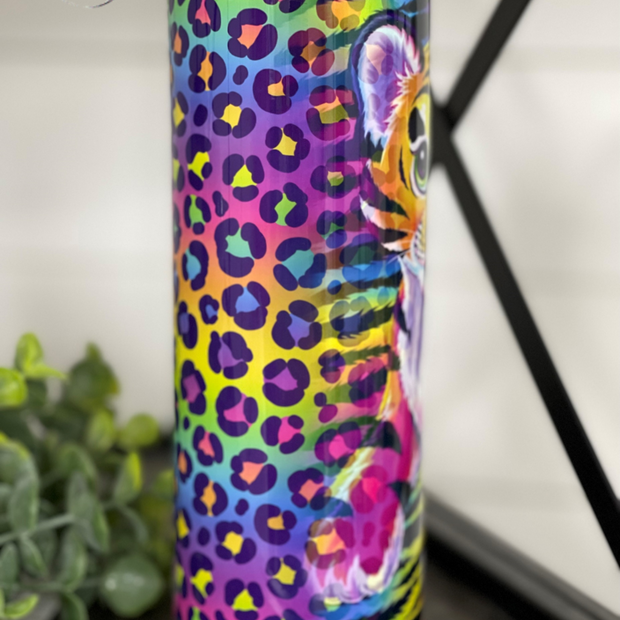 90s Art Tiger Cup 20oz