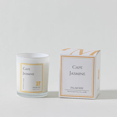 PALMOIRE Cape Jasmine Soy Wax Candle – 4.9 oz (140 g)