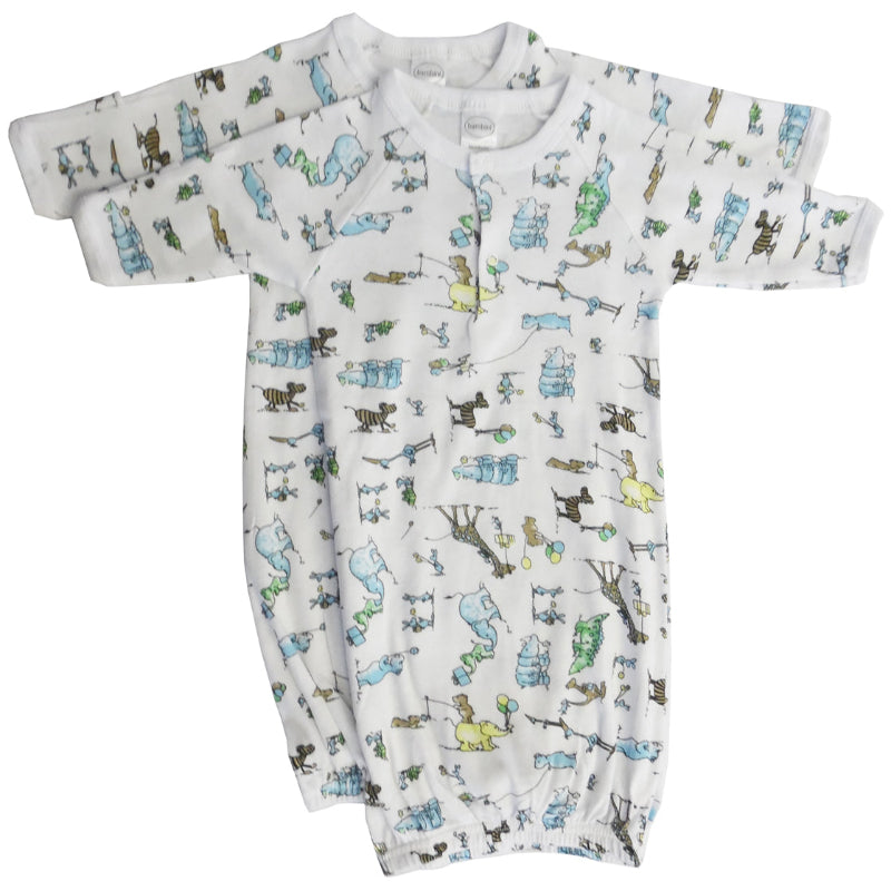 Boys Cotton Infant Gown