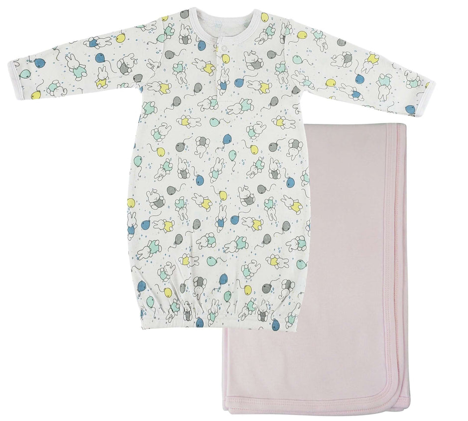 Infant Gown Blanket
