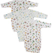 Bambini Baby Gown Set with Playful Prints