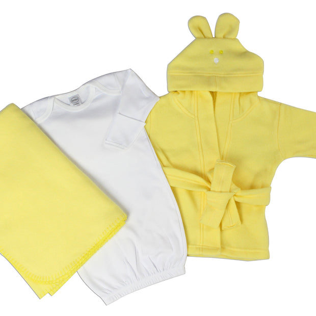 Neutral 3 Pc Layette Set