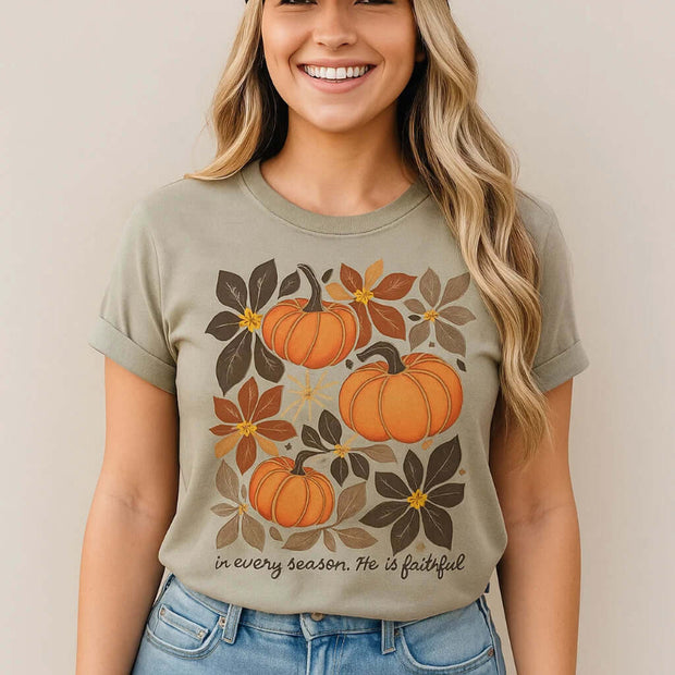 Seasonal Faith T-shirt for Every Occasion