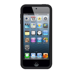 Étui en silicone Jelly Skin d'AMZER pour iPod Touch 5e/6e/7e génération - Noir