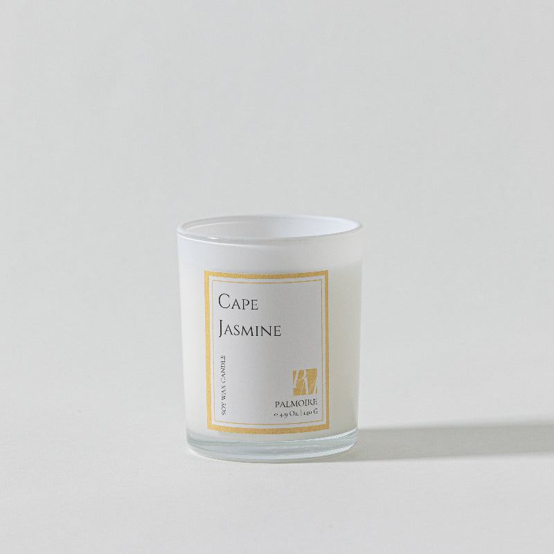 PALMOIRE Cape Jasmine Soy Wax Candle – 4.9 oz (140 g)