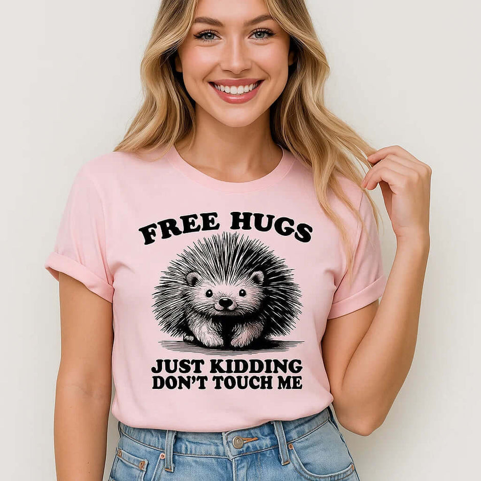 T-shirt Porcupine Hugs