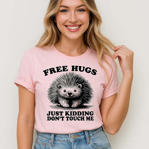 T-shirt Porcupine Hugs