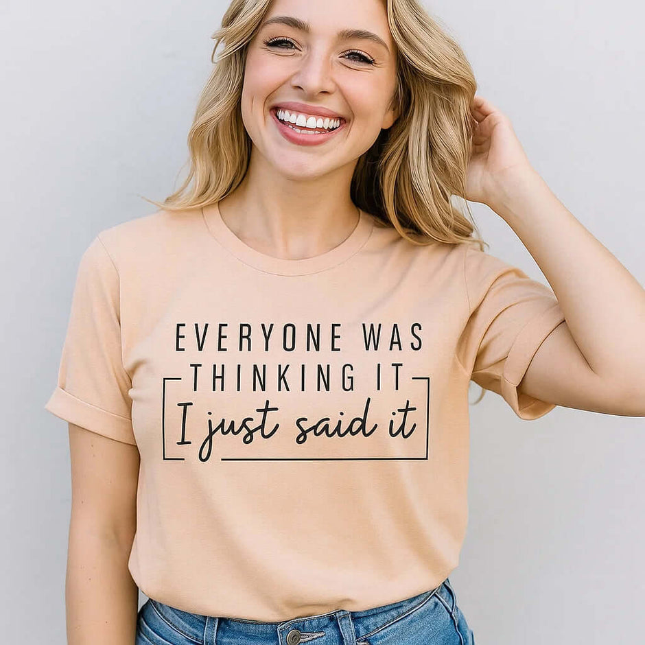Camiseta con cita divertida