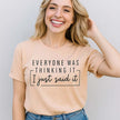 Funny Quote Tee