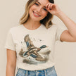 T-shirt Canard Volant