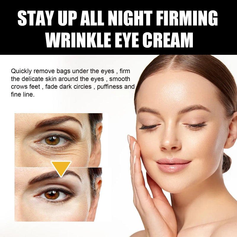 EELHOE Eye Cream - Conopeptide Stay Up All Night Firming Wrinkle Eye Cream 20g for Revitalized Eyes