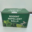 24 PCS Natural Rodent Repellent Balls – Pest Deterrent for Mice, Rats, Squirrels, Spiders & Cockroaches