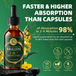 Mullein Leaf Extract Drops – Lung Cleanse, Immune Support, Detox & Respiratory Support Herbal Supplement