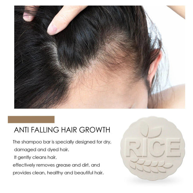 EELHOE Rice Soap for Hair Growth – Nourishing Rice Soap 100g
