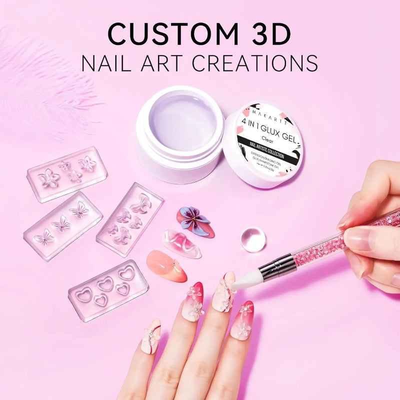 Professional Clear Builder Gel Nail Art Kit