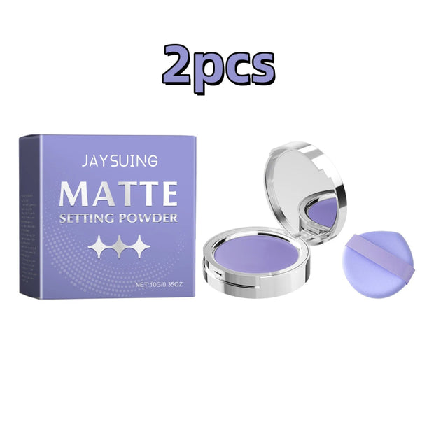 JAYSUING Lavender Matte Setting Powder 10g (0.35oz)