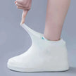 Waterproof Silicone Shoe Covers - 1 Pair, Reusable, Slip-On Design for Shoes