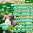 48 PCS Peppermint Rodent Repellent Balls – Natural Mouse & Rat Control Deterrent for Home, Garden & Outdoor Areas