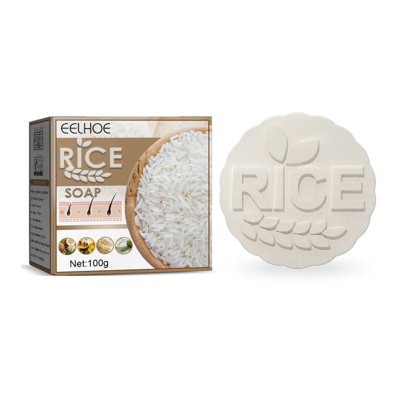 EELHOE Rice Soap for Hair Growth – Nourishing Rice Soap 100g