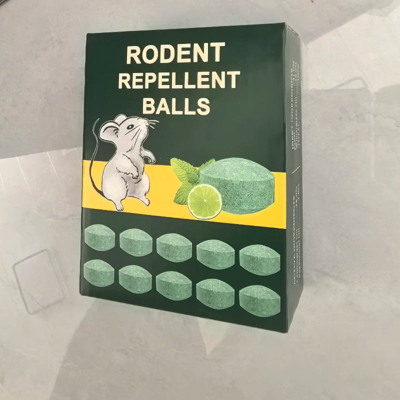 10 Pack Peppermint Lemon Mouse Rodent Repellent – Natural Pest Deterrent Pouches for Indoor & Outdoor Use