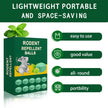 10 Pack Peppermint Lemon Mouse Rodent Repellent – Natural Pest Deterrent Pouches for Indoor & Outdoor Use