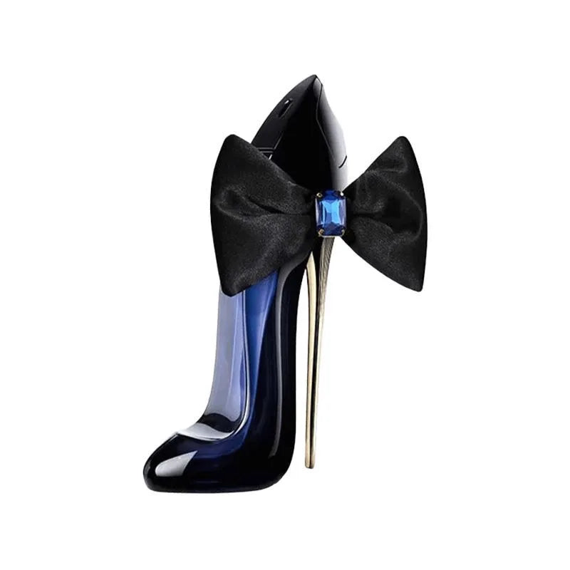 High Heel Perfume Bottle with Bow Design – Pink Shoe Style Fragrance Bottle