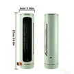 Portable Dual-Way Bladeless Tower Fan with USB & Ultra-Quiet Sleep Mode