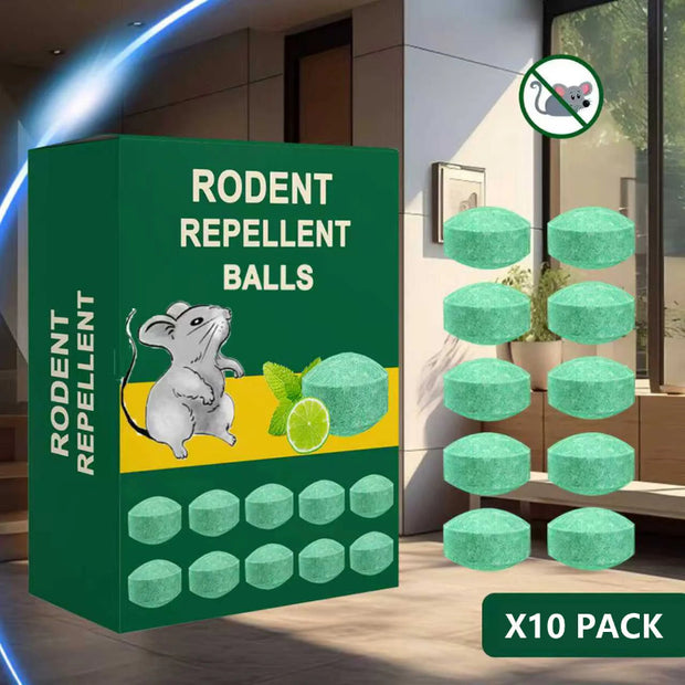 10 Pack Peppermint Lemon Mouse Rodent Repellent – Natural Pest Deterrent Pouches for Indoor & Outdoor Use