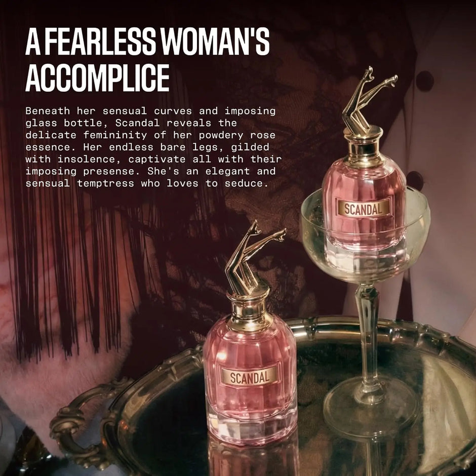 Jean Paul Gaultier Scandal Eau De Parfum Spray 80ml – Addictive Gourmand Chypre Honey Gardenia Fragrance