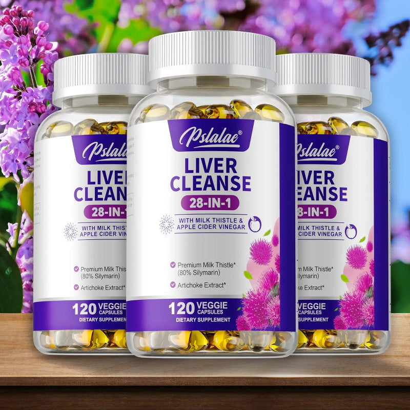 Pslalae Liver Cleanse 28-in-1 – 120 Veggie Capsules