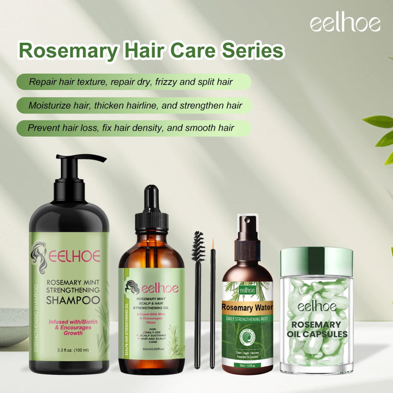 EELHOE Rosemary Hair Care Series - Shampoo, Oil, Mist & Capsules